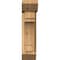 Ekena Millwork Merced Slat Rough Sawn Bracket w/ Offset Brace, Western Red Cedar, 6"W x 16"D x 24"H BKT0604X16X24MRC06RWR - alternate 3